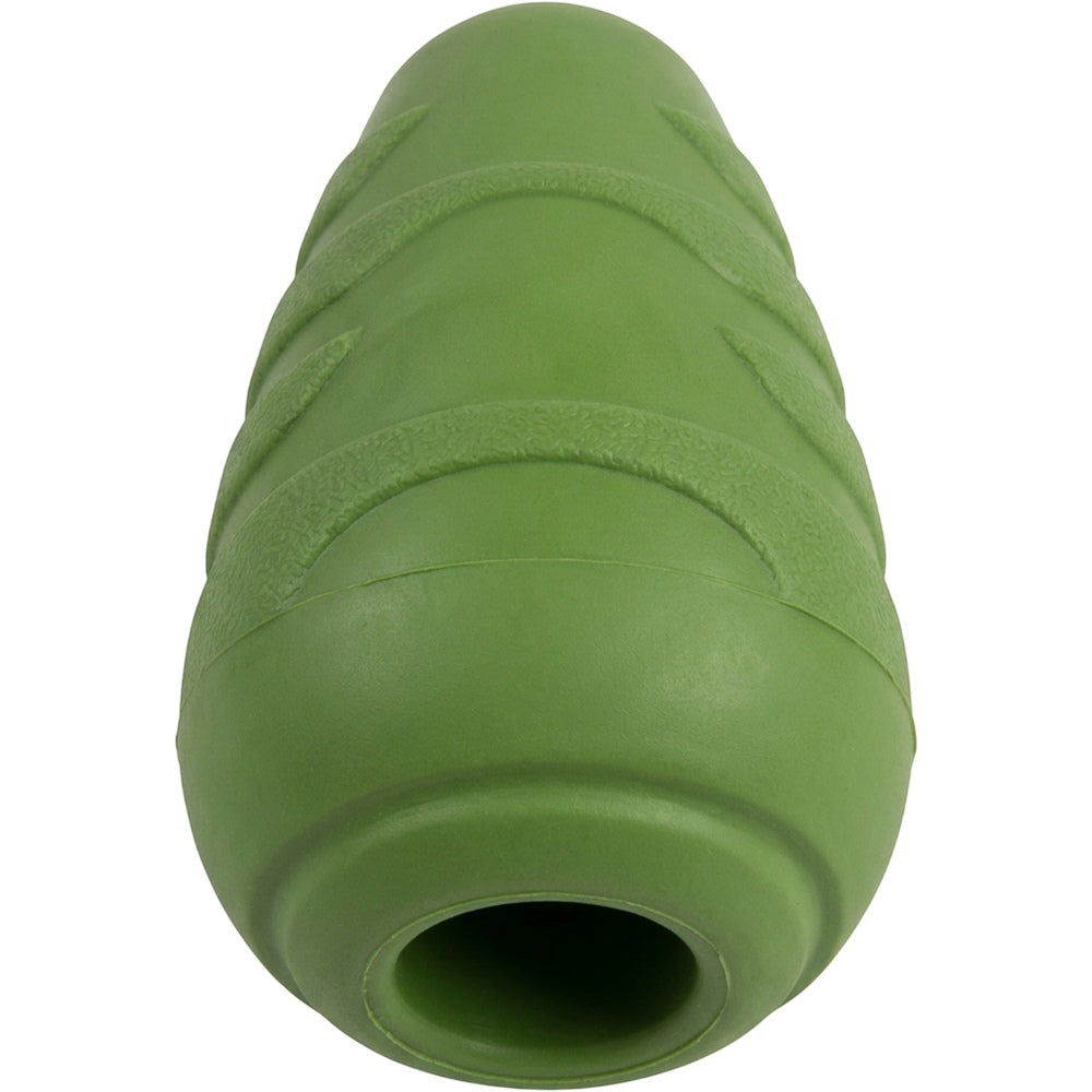 Vovn Rubber Treat Dog Toy Green 4 in