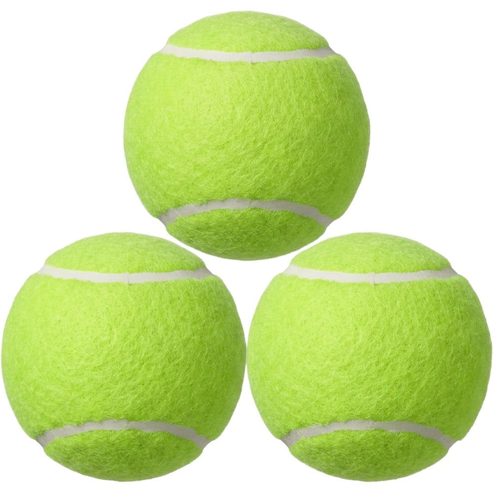 Vovn Tennis Ball Dog Toy Set Lime 3 Pack